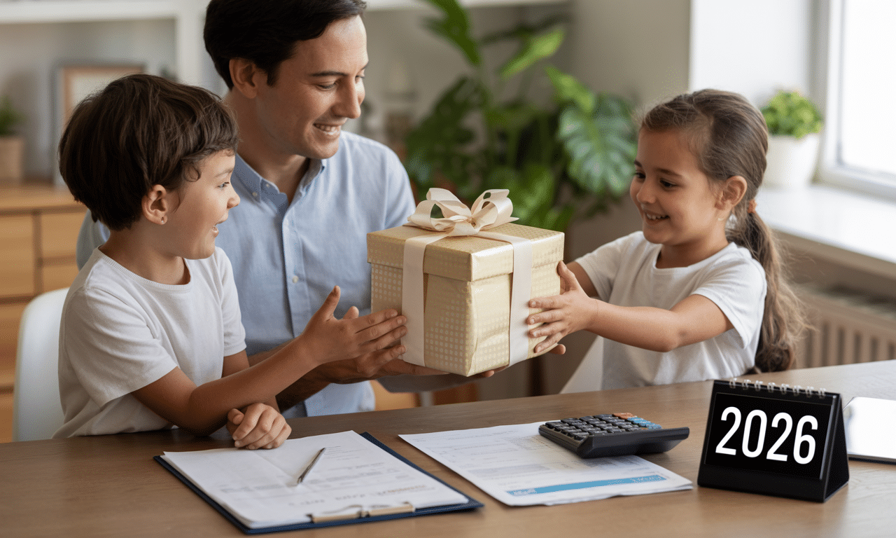 ontdek hoeveel je belastingvrij aan je kinderen mag schenken in 2026 en welke regels daarbij gelden voor belastingvrijstellingen en schenkingen.