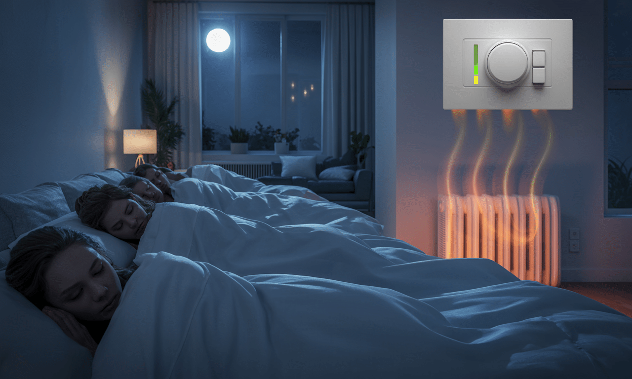 veel mensen zetten hun thermostaat 's nachts helemaal uit, maar dit kan juist leiden tot een hoger energieverbruik. ontdek waarom het beter is om de temperatuur 's nachts niet te laag te zetten.