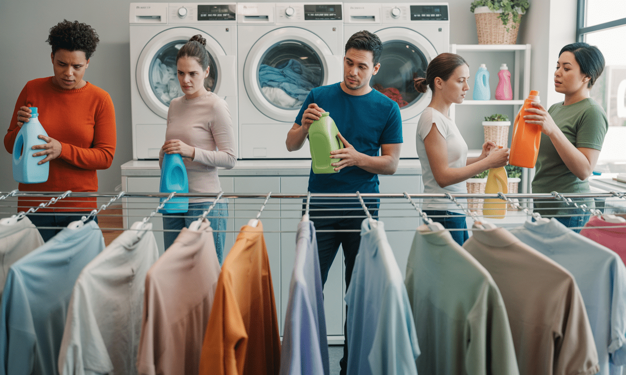 veel mensen gebruiken te veel wasmiddel en begrijpen niet waarom hun kleding stijf wordt. ontdek de redenen en tips om dit te voorkomen voor zachtere kleding.